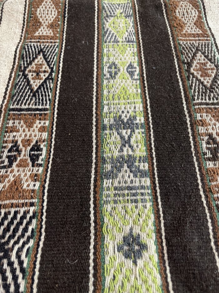 Pure Alpaca Q'ero Runner with Inka Symbols - Image 5