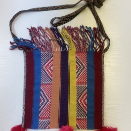 Vibrant Chuspa Multi-colored Medicine Bag