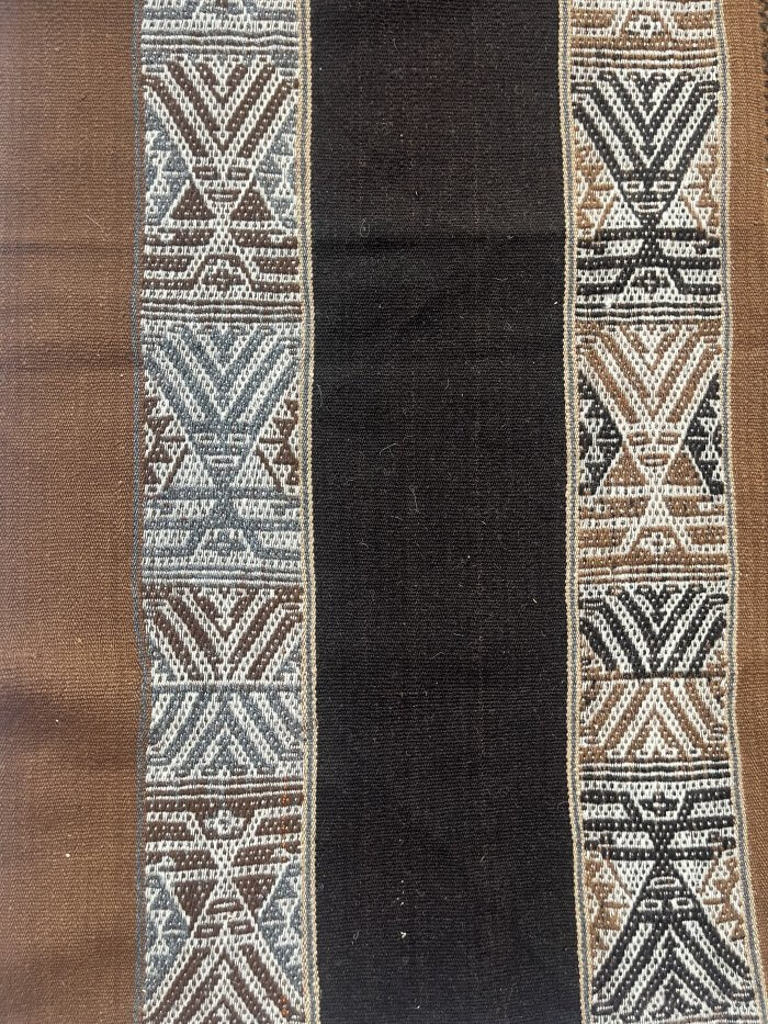 Soft Alpaca Mesa with Ch'unchu Symbols / 100% Natural - Image 3