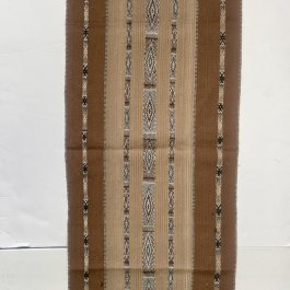 Pure Alpaca Runner with Fringe - Large