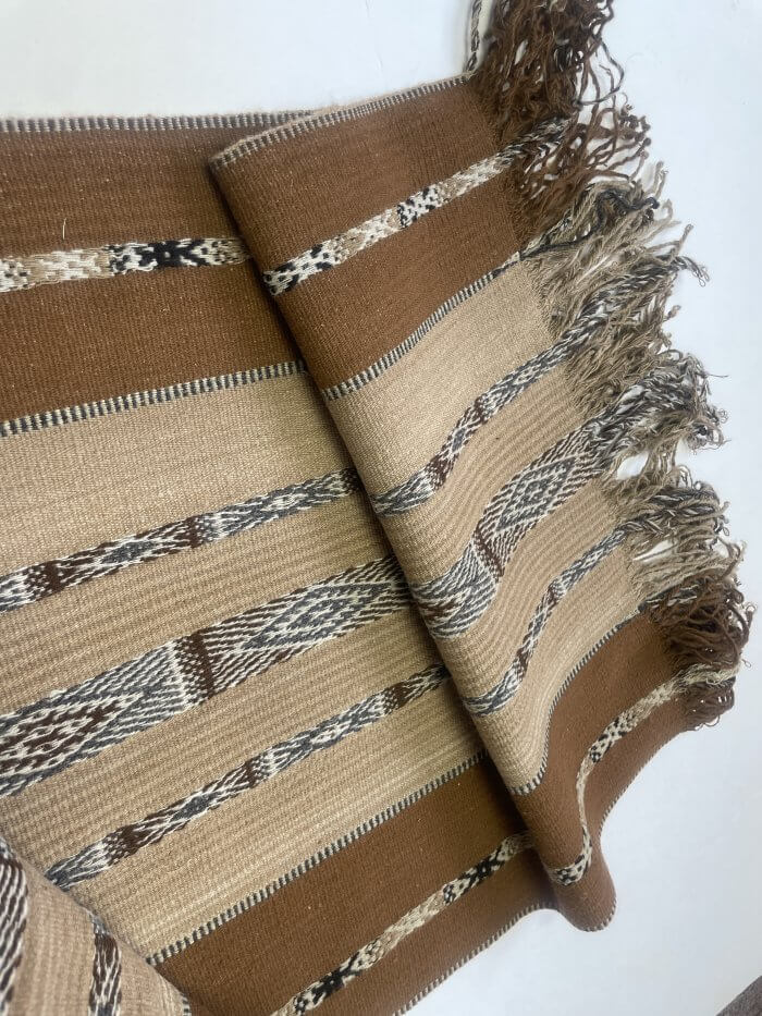 Pure Alpaca Runner with Fringe - Large - Image 3