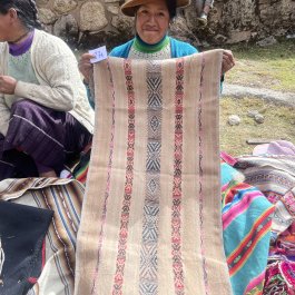 Masterful Q'ero Pure Alpaca Runner - Large