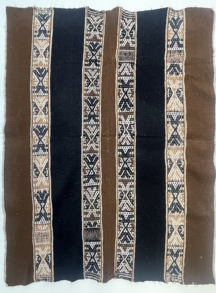 Soft Natural Alpaca Mestana / Q'ero Ceremonial Altar Cloth - Image 3