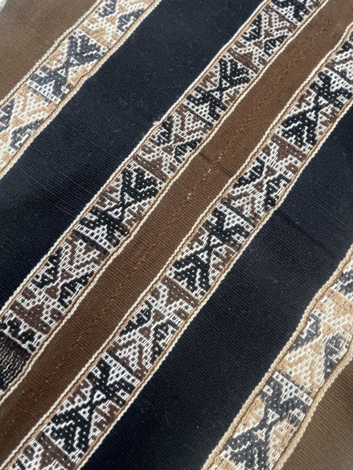 Soft Natural Alpaca Mestana / Q'ero Ceremonial Altar Cloth - Image 4