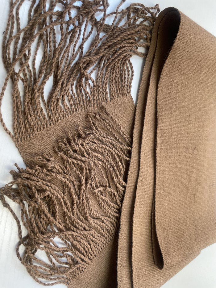 Two Identical Fine Alpaca Scarves - Chalinas - Image 2