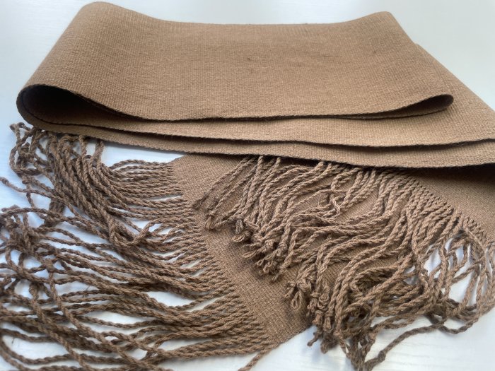 Two Identical Fine Alpaca Scarves - Chalinas - Image 3