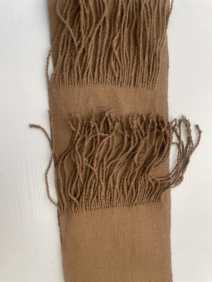 Two Identical Fine Alpaca Scarves - Chalinas - Image 4