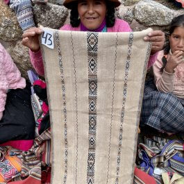 Large Q'ero Runner/ Pure Alpaca