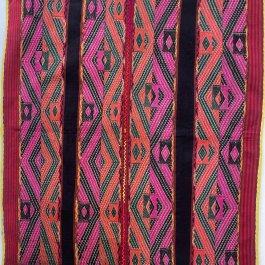 Bright Lliklla/ Large Mestana with Inti Motif