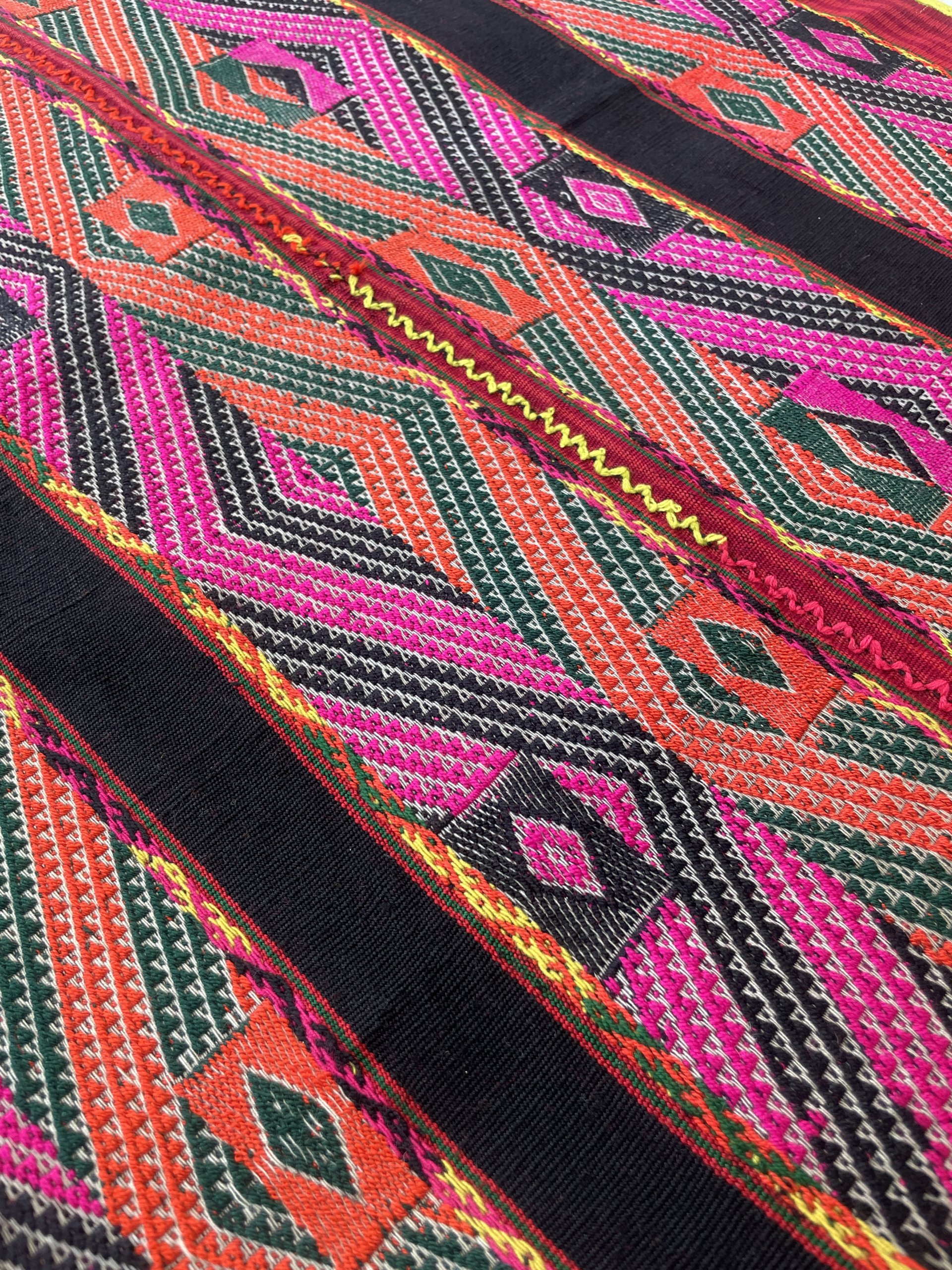 Bright Lliklla/ Large Mestana with Inti Motif - Image 3