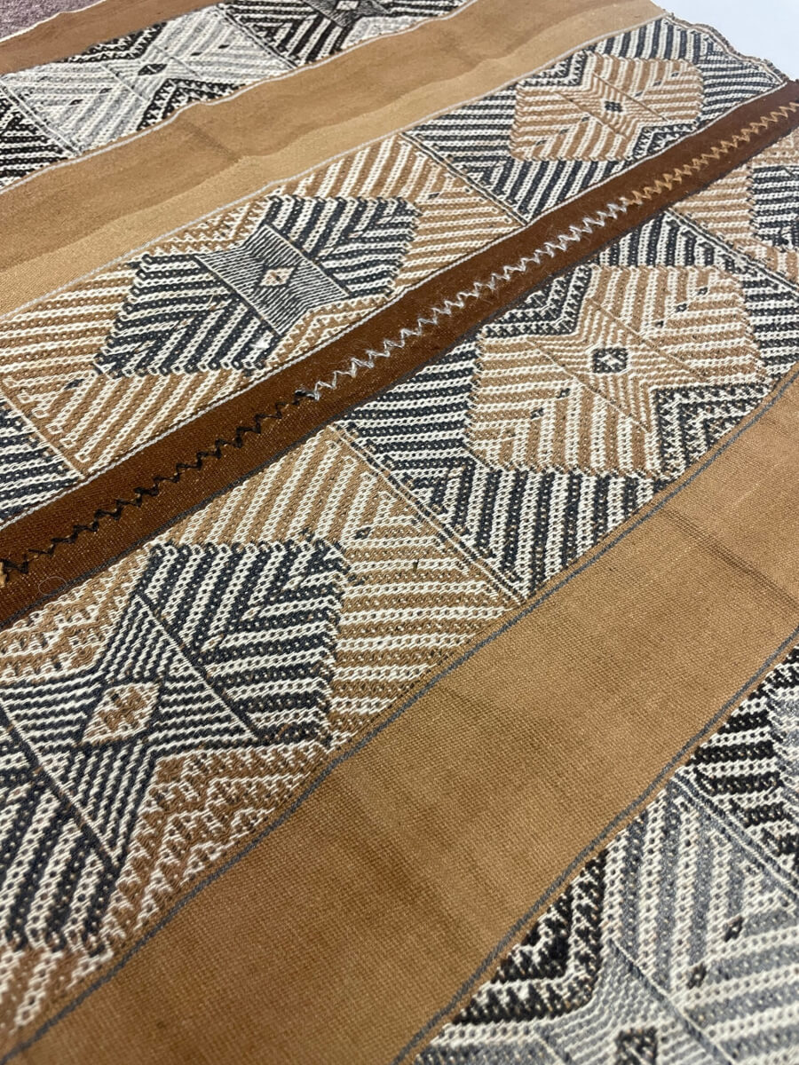 Soft Natural Alpaca Mestana / Q'ero Ceremonial Altar Cloth - Image 3