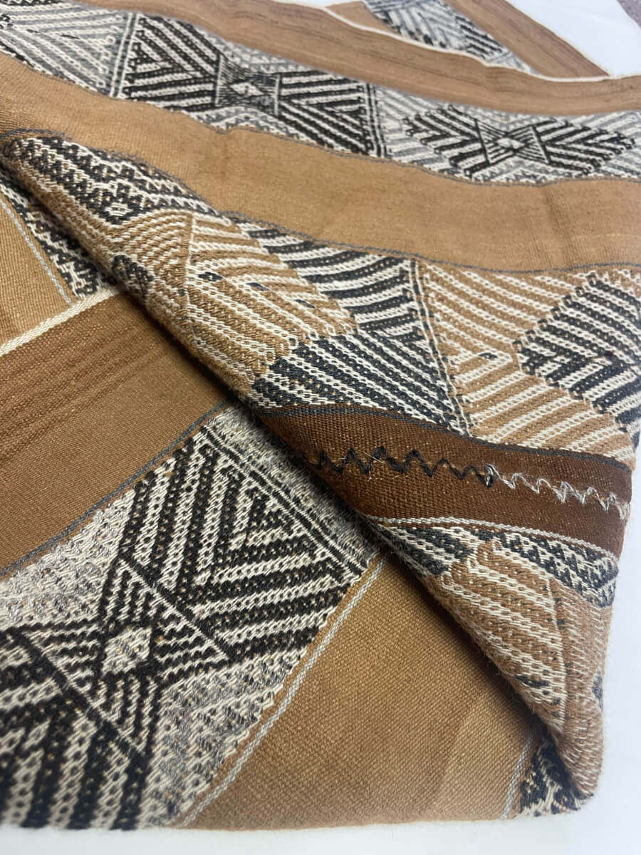 Soft Natural Alpaca Mestana / Q'ero Ceremonial Altar Cloth - Image 5