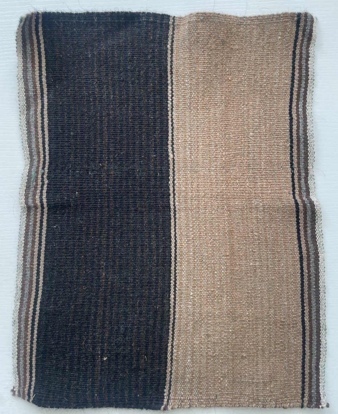 Striated Inner Cloth /Black and Tan - Fair Trade Tribal Store