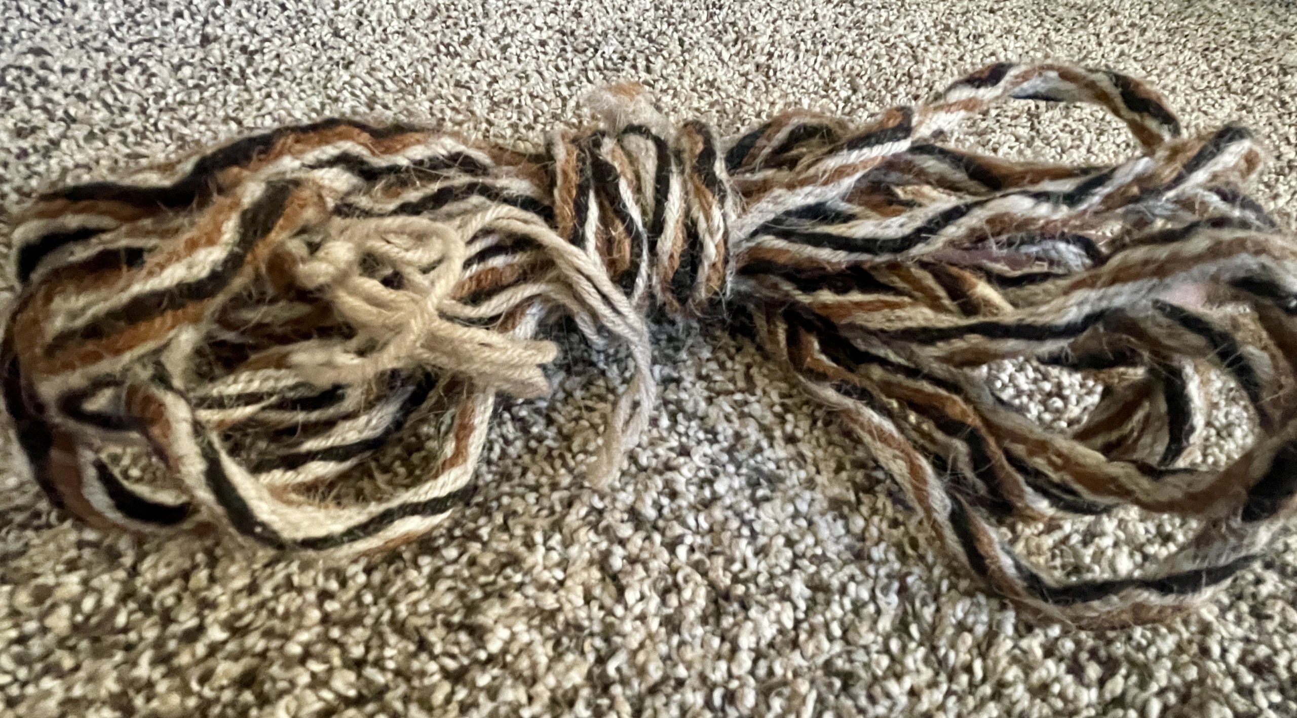 Thin Twist-Braided Alpaca Rope - Rare